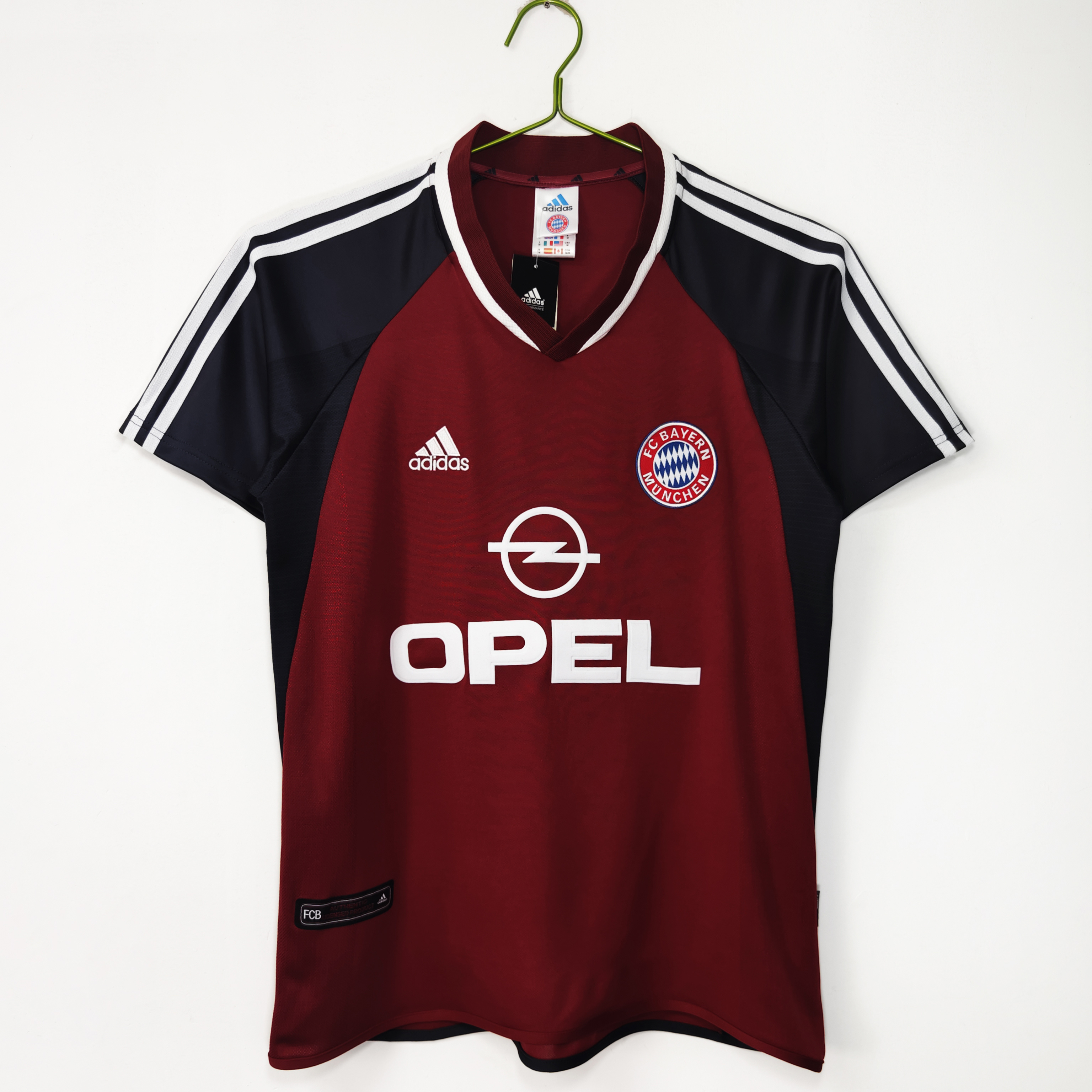 Camiseta de fútbol Bayern Munich 2001/02 LOCAL MANGA CORTA VERSION FAN